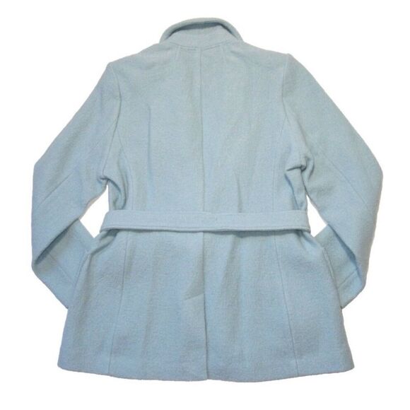 J.Crew Wrap Blazer-Jacket in Dusty
Shale Blue Italian Boiled Wool Size 6 / NWOT - Picture 8 of 8
